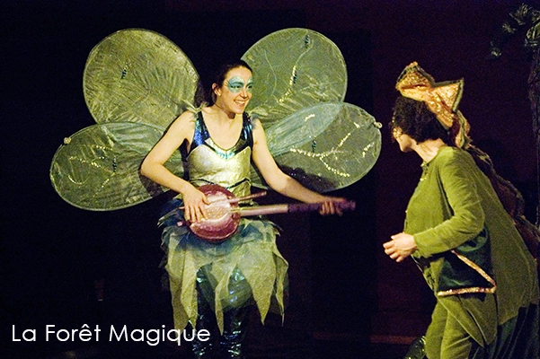 La Forêt magique Spectacle - jeune public Photo du spectacle Foret magique -